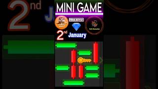 2nd January Puzzle Game Trick, Hamster Kombat Easy steps #hamsterkombat #puzzle #blockchaingames