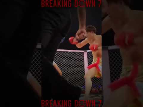 安保瑠輝也 × シリル・アビディ Fight Video [#breakingdown #ブレイキングダウン7 #朝倉未来 ]