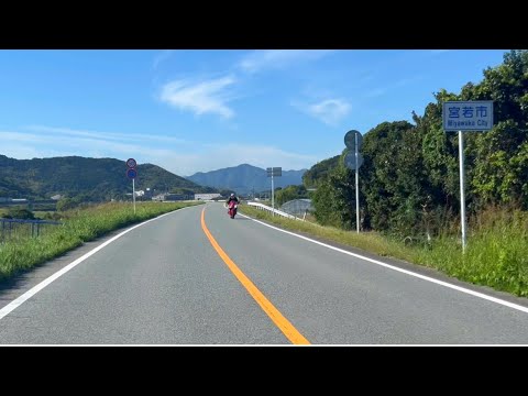 福岡県宮若市/龍徳→金丸 方面走行車載動画［iPhone］サンバー