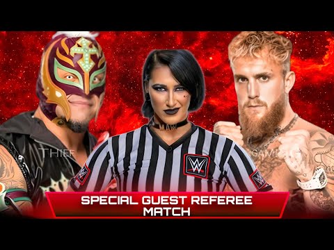 WWE 2K24 • Special Guest Referee Match - Rey Mysterio VS Jake Paul | WWE