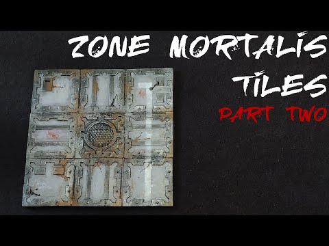 Necromunda Terrain Tutorial - Zone Mortalis Tiles Part 02 - Warhammer 40K, Kill Team, Necromunda