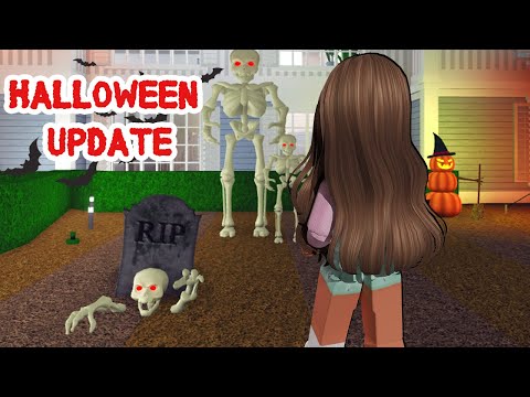 HALLOWEEN UPDATE ON BLOXBURG | 0.9.1