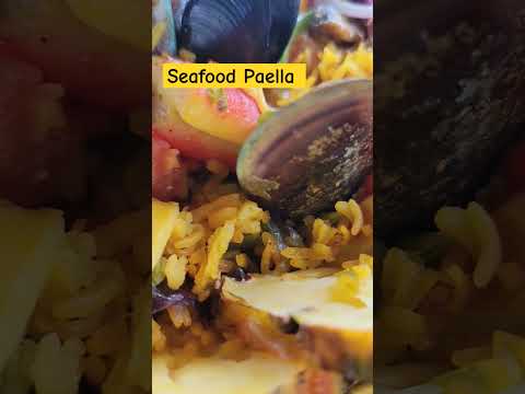 Delicious Seafood Paella