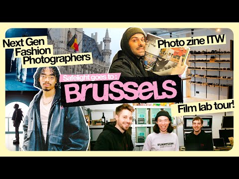 Next Gen Fashion Photographers, Film Lab Tour & Local Photo Zine | Safelight Goes To Brussels