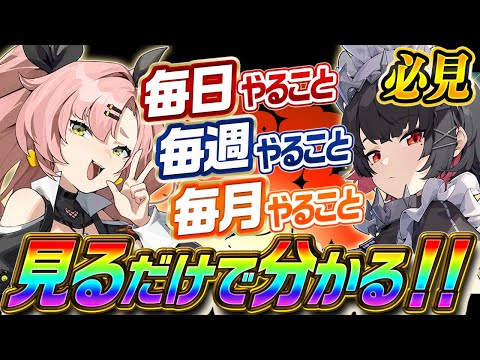 【ゼンゼロ】初心者必見！見るだけで全部分かるコレだけはやって欲しいゼンレスゾーンの全て！！！【miHoYo】【最強育成】【原神】【リセマラ】【攻略解説実況】【ゼンレスゾーンゼロ】