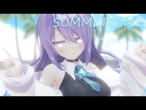 [MMDホロライブ] Summertime/moona hoshinova サマータイム/ムーナホシノヴァ