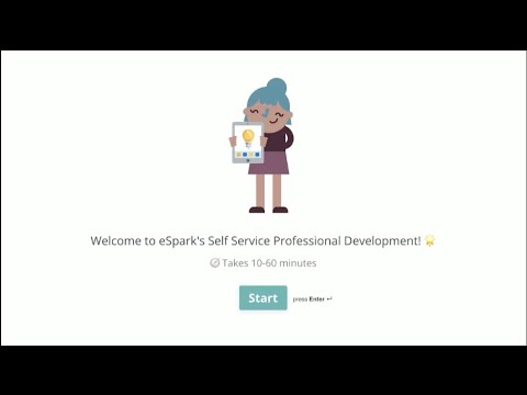 eSpark Teacher Tutorial: 2022 Self-Service Professional Development