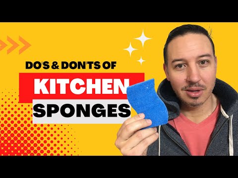 The DO'S and DON'TS of Kitchen Sponges!!