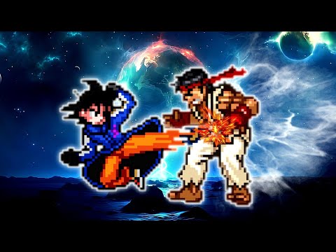 Goku TB V2 (New) VS Ryu V3 in Jump Force Mugen