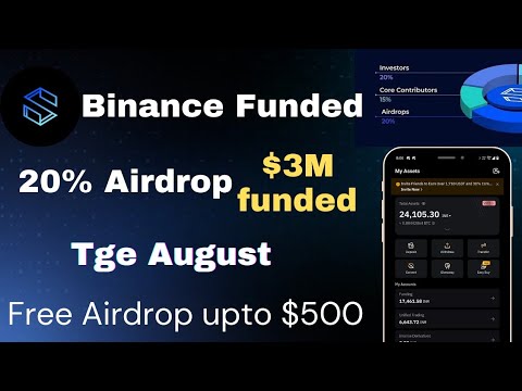 Binance funded free Airdrop by Swan chain | crypto Airdrop