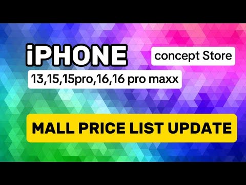 IPHONE PRICES UPDATE IPHONE 13,15 pro, iPhone 16, iPhone 16 pro Maxx