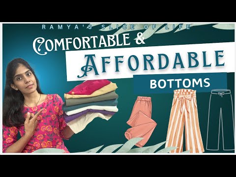 COMFORTABLE AND AFFORDABLE BOTTOM WEAR |AMAZON HAUL