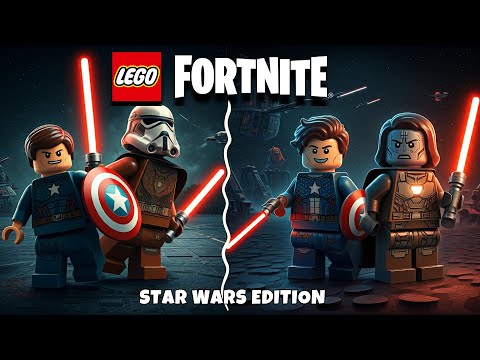 The complete Lego Fortnite Star Wars Edition