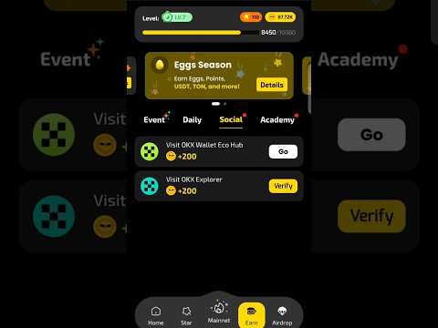 Duck Chain visit OKX Explorer code #duckchain #airdropmining