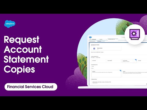 Request Account Statement Copies | Financial Services Cloud