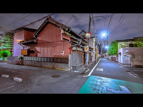 Summer Night Walk Around Suburban Tokyo, Japan • 4K HDR