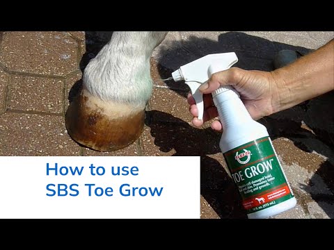 How to apply SBS Toe Grow