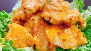 『やみつき鶏チリマヨ』正直、安くて簡単なのに海老より超旨い!! Fried Chicken with Chili Sauce & Mayonnaise【節約レシピ/鶏むね料理】