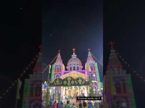 புனித ஜெபமாலை அன்னை திருவிழா ஆரம்பம்#shortsfeed#festival #holyrosarybasilica#karumathampatti#church