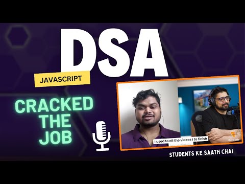 DSA with javascript got him appreciation and a package