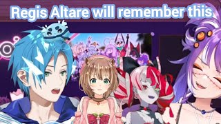 Ollie, Risu and Michi are Shocked at how good Altare is at this one minigame