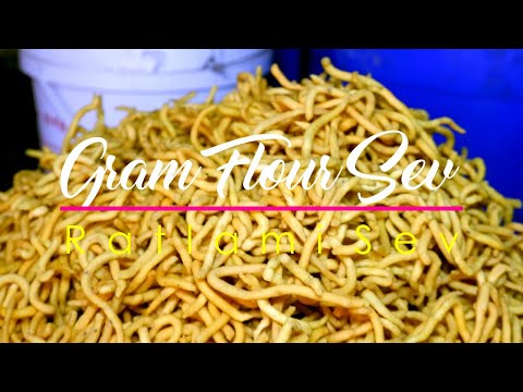 Karapusa  Recipe | How to make Kara Sev | The Perfect Ratlami Sev | Besan Butter Murukku #foodieway