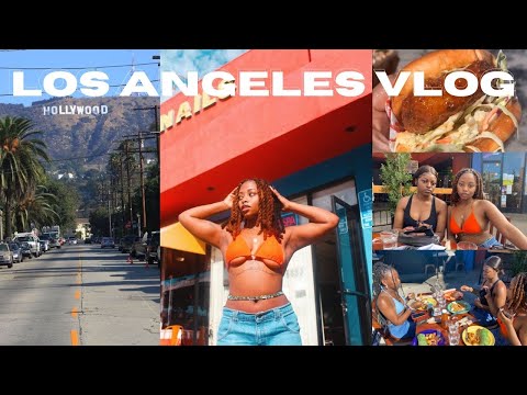 LOS ANGELES VLOG: shopping, fashion district, vegan food, etc.