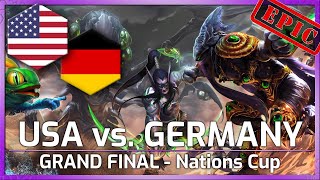 GRAND FINAL: Germany vs. USA - Nations Cup - Heroes of the Storm