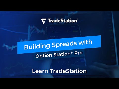 Building Spreads with OptionStation Pro