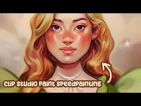 Speedpaint Portrait ✦ The Art That Didn't Make My Book