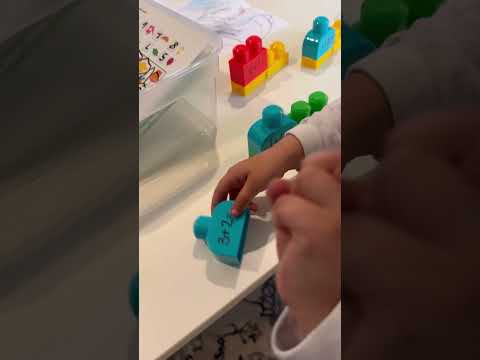 Teaching Preschoolers How to Add with Blocks | Learn Math Through Play #math #kidsactivities