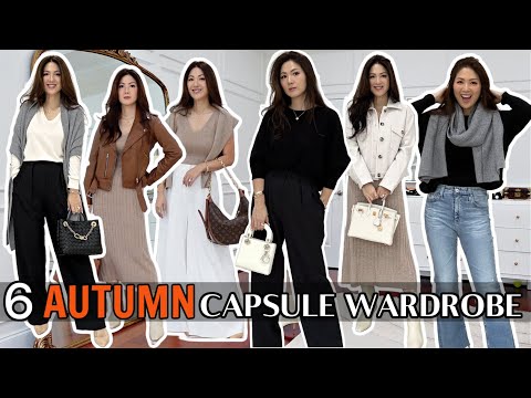 COZY FOR FALL~! 6 AUTUMN CAPSULE WARDROBE - FALL ESSENTIAL MUST HAVES  | CASHMERE HEAVEN! | CHARIS