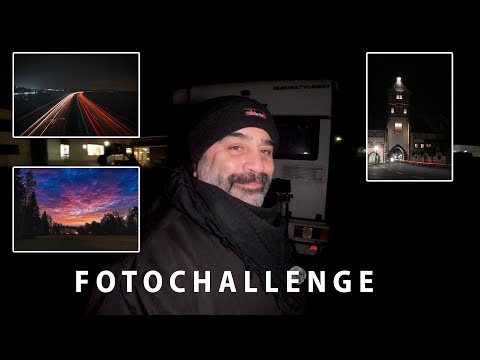 Die erste Fotochallenge 2024 | Mit Zeitdruck durch die Nacht