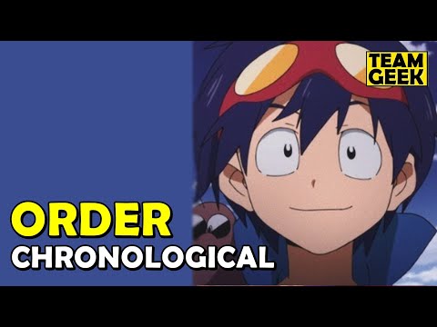 Order To Watch Gurren Lagann - One Punch Man Chronological Order