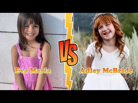 Eva María (Cr. Ronaldo's Daughter) VS Adley McBride (A for Adley) Transformation ★ From Baby To 2024