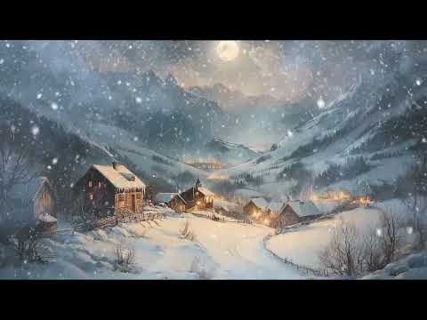 Winter Night in the Mountains 🌙 Peaceful Celtic Music for Relaxation and Reflection