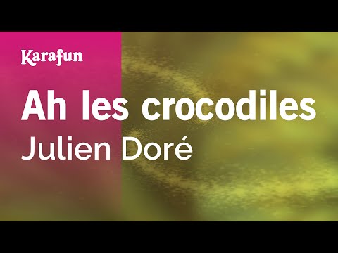 Ah les crocodiles - Julien Doré | Karaoke Version | KaraFun