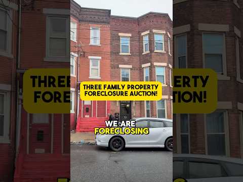 Can We Win This Three Family Property at Foreclosure Auction?