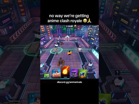 interesting game idea 🤔 #animerivals #clashroyale #bleach #anime #roblox #justyami