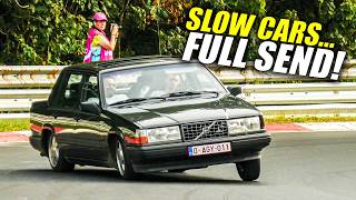 SLOW Cars & Sleepers Going FULL SEND on the NÜRBURGRING Nordschleife 2024!