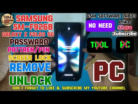 Samsung Galaxy Z Fold3 5G Hard Reset|Samsung Z Fold3 5G Factory Reset|Without PC.