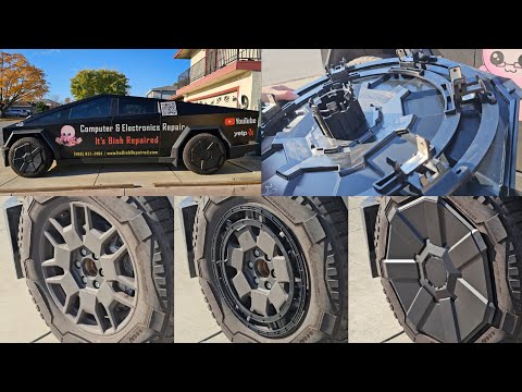 How to Remove, Align, and Install the New Updated Recalled Tesla Cybertruck Aero Wheel Covers Recall