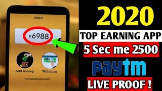 New Earning App 2020 3000+ Paytm Cash Fast Download