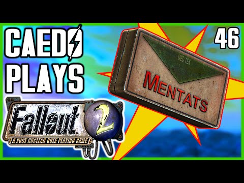 Mentat Munching (Unarmed Playthrough) - Caedo Plays Fallout 2 #46