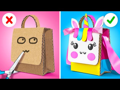 Adorable Cardboard Crafts with Unicorns 🌈 School Hacks & Cool Gadgets by Imagine PlayWorld