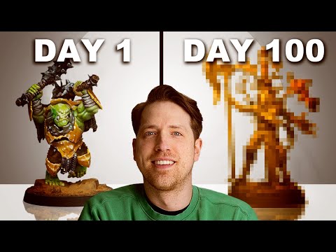 I painted 100 minis in 100 days - here's what I learned!