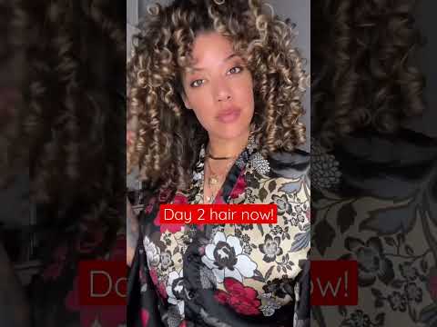 My Curls After Hair Loss & Damage #curlyhair #hairjourney #hairtransformation