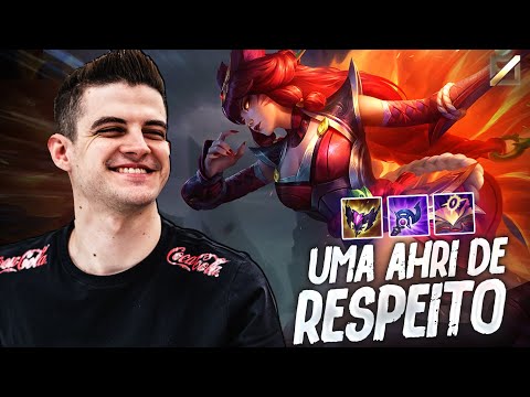 Isso aqui é UMA AHRI QUE DÁ DANO! COISA RARA! 🦊💥