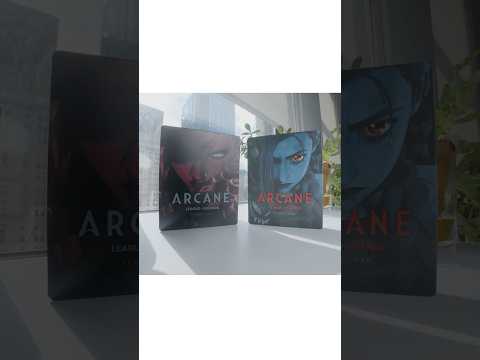 Pick your Steelbook: 4K Jinx or Blu-ray Vi? 🔥💎 #arcane