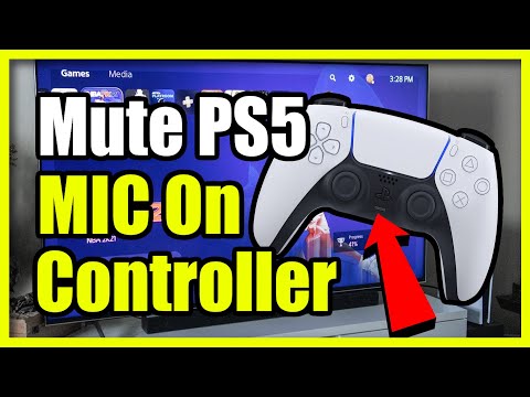 How to MUTE  & Turn Off PS5 Controller MIC (Easy Tutorial)